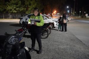 Operativos de tránsito en la ciudad: se secuestraron 9 motos