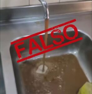 Se viralizó un video con agua turbia que salía de la canilla de una Escuela Isleña: «Debemos ser serios a la hora de informar»