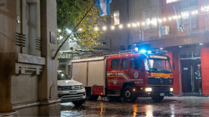 San Pedro: principio de incendio en el Hotel Howard Johnson