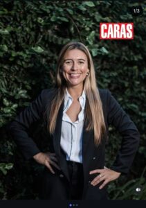 Una profesional de Baradero es columnista de la Revista «Caras»
