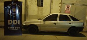 Secuestraron en Baradero un auto robado en Santa Fe