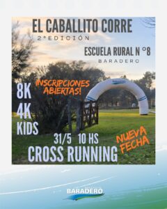Nueva fecha para la carrera “El Caballito Corre” y extensión de la inscripción
