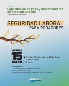 Taller de Seguridad Laboral para Podadores