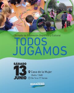 Todos Jugamos: jornada recreativa, deportiva y cultural en la Casa de la Mujer