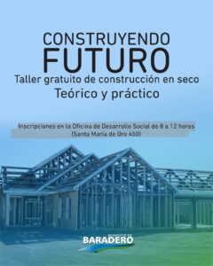 Construyendo Futuro: capacitación gratuita en construcción en seco