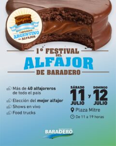 Primer Festival del alfajor de Baradero