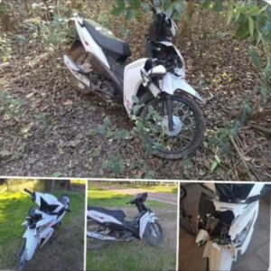 Encontraron la moto que había sido robada el sábado