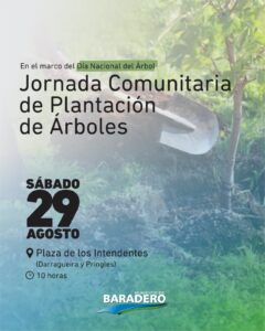 Jornada Comunitaria de Plantación de Árboles en Plaza de los Intendentes