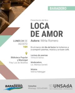 Presentación del libro “Loca de amor”