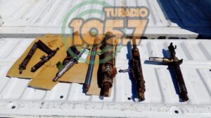 Un sujeto detenido con seis armas de fabricación casera en su poder